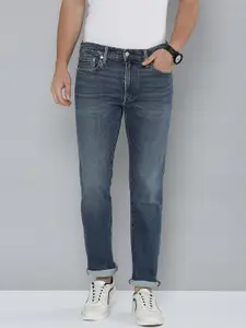 Levis Men Slim Fit Heavy Fade Stretchable Mid-Rise Jeans