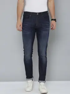 Levis Men 512 Slim Fit Low-Rise Heavy Fade Stretchable Jeans
