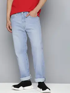 Levis Men Heavy Fade Light Shade Mid-Rise Jeans