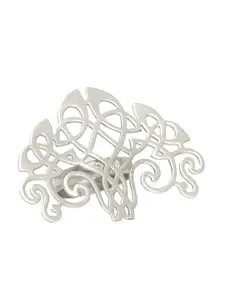 ahilya Silver-Plated 925 Sterling Silver Celtic Cocktail Finger Ring