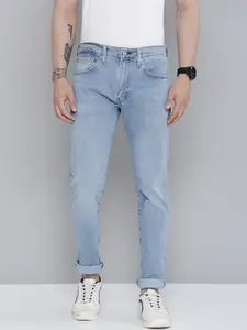 Levis Men 512 Slim Fit Low-Rise Heavy Fade Stretchable Jeans