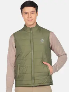 U.S. Polo Assn. Men Mock Collar Padded Jacket