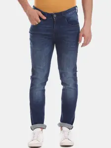 V-Mart Men Low Rise Classic Clean Look Light Fade Cotton Jeans