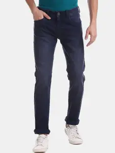 V-Mart Men Cotton Light Fade Low-Rise Classic Jeans