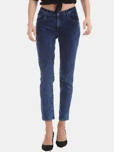 V-Mart Women Classic Light Fad Slim Fit Cotton Crop Jeans