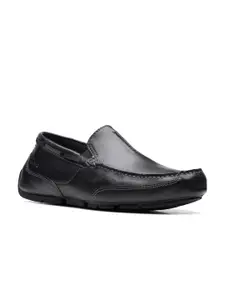 Clarks Men Leather Driving Shoes