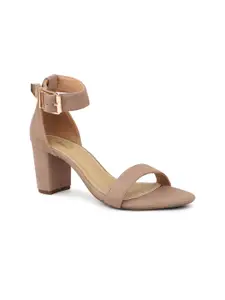 Inc 5 Women Open Toe Block Heels