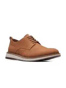 Clarks Men Leather Casual Derby Shoes
