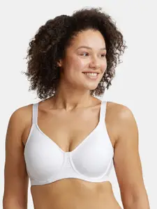 Jockey Wired Padded Elastane Full Coverage Plus Size Bra with Broad Wings-1855