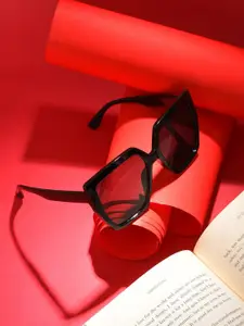 HAUTE SAUCE by  Campus Sutra HAUTE SAUCE by Campus Sutra Women Oversized Sunglasses with UV Lens SUM23_HSSG1163