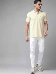 Park Avenue Cotton Rich Polo Collar Slim Fit T-shirt