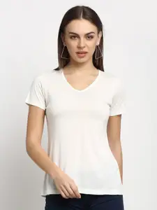 Rute V-Neck Cotton T-shirt