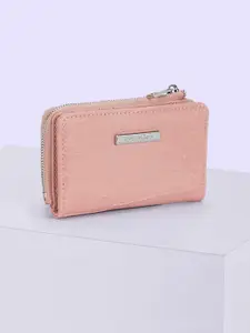 Forever Glam by Pantaloons Women Textured Zip Around Wallet