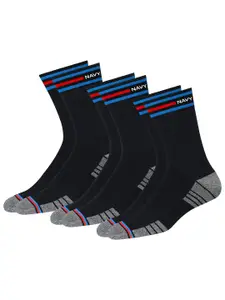 NAVYSPORT Men Pack Of 3 Calf-Length Socks