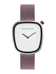 GIORDANO Women Dial & Bracelet Style Straps Analogue Watch GD-60006-22