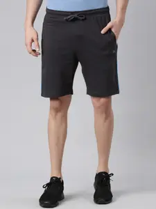 Force NXT Men Pack Of 2 Mid Rise Cotton Sports Shorts