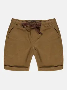 KiddoPanti Boys Printed Regular Fit Cotton Shorts