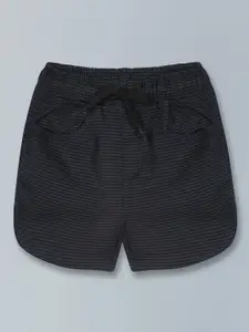 KiddoPanti Girls Cotton Above Knee Regular Fit Shorts