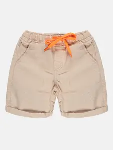 KiddoPanti Boys Cotton Mid-Rise Regular Fit Shorts
