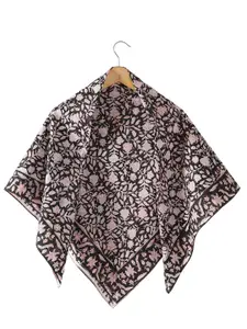 HANDICRAFT PALACE Women Floral Printed Cotton Scarf
