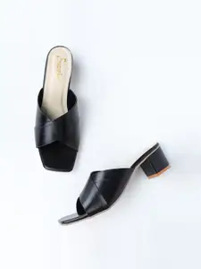 SAPATOS Women Peep Toe Block Heels