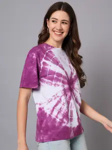 The Dry State Tie And Dyed Cotton Oversize Fit T-shirt