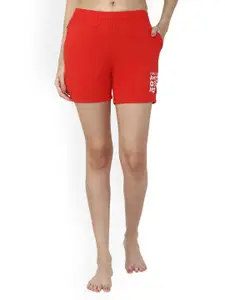 DYCA Women Mid-Rise Cotton Lounge Shorts