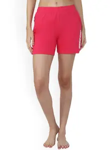 DYCA Women Mid-Rise Cotton Lounge Shorts