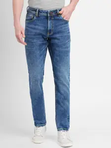 Jack & Jones Men Slim Fit Clean Look Heavy Fade Stretchable Cotton Jeans