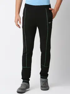 FiTZ Men Striped Slim-Fit Training or Gym Sports Track Pants