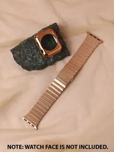 HAUTE SAUCE by  Campus Sutra Metal Apple Watch Case With Strap