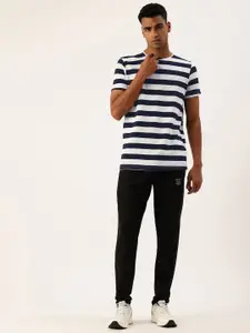 Sports52 wear Striped T-Shirt With Trackpants