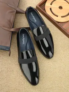 San Frissco Men Pointed Toe Comfort Fit Formal Slip On Moccasins