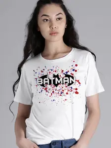 Free Authority Batman Printed Cotton T-Shirt