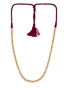 ahilya Sterling Silver Gold-Plated Necklace