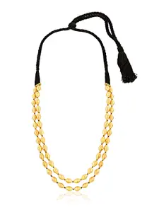 ahilya 92.5 Sterling Silver Gold-Plated Necklace