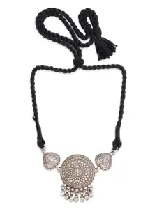 ahilya 92.5 Sterling Silver-Plated Choker Necklace