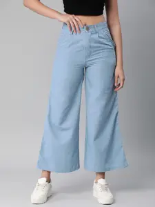 ADBUCKS Flared High-Rise Jeans