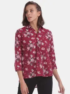 V-Mart Floral Print Shirt Style Top