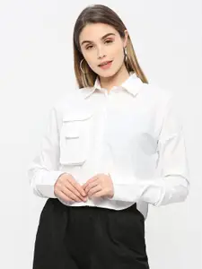 Remanika Comfort Spread Collar Cotton Casual Shirt