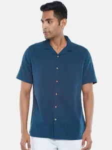 7 Alt by Pantaloons Spread Collar Cotton Casual Shirt