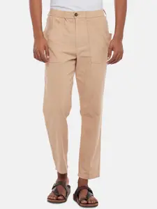 7 Alt by Pantaloons Men Cotton Regular Fit Trousers