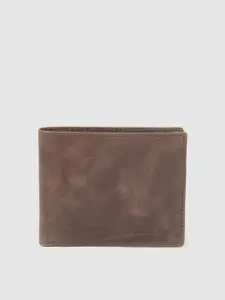 Woodland Men Leather Two Fold Wallet