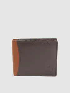 Woodland Men Leather Two Fold Wallet