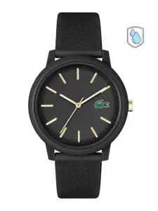 Lacoste Men Textured Dial &Regular Style Straps Analogue Watch 2011233