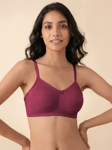 Nykd Women Soft Cup Wireless Hold Me Up Full Coverage Wireless Non-Padded Bra NYB062