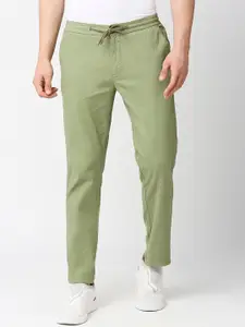 Thomas Scott Men Comfort Slim Fit Cotton Lycra Chinos