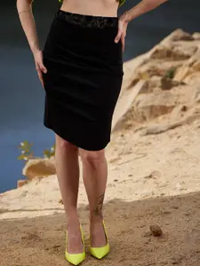 Athena Above Knee Pencil Skirts