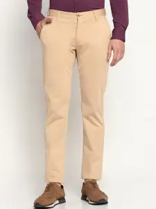 Blackberrys Men Slim Fit Low-Rise Trousers