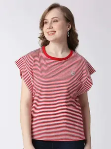 Pepe Jeans Striped Extended Sleeves Cotton T-shirt